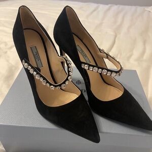 Prada Embellished Pumps